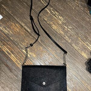 Kate Spade Glitter Black Crossbody Bag